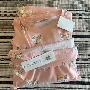 Sarah’s Day x white Fox cozy fox PJs